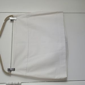 Express White Mini Skirt